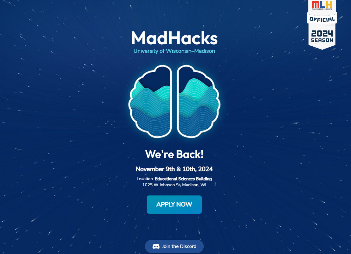 Wisconsin's Largest Hackathon - MadHacks